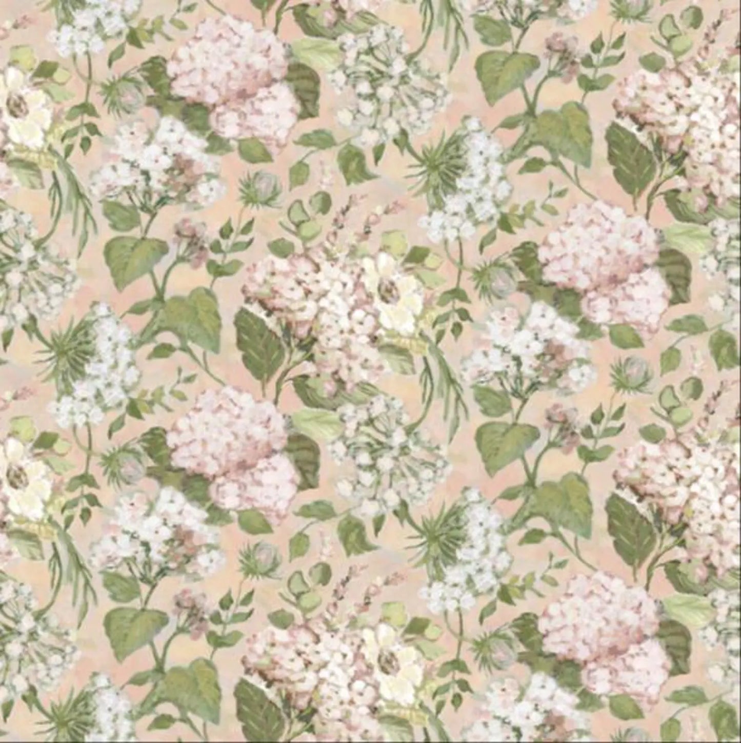 Packed Floral Fabric – Hydrangea Reverie by Springs Creative