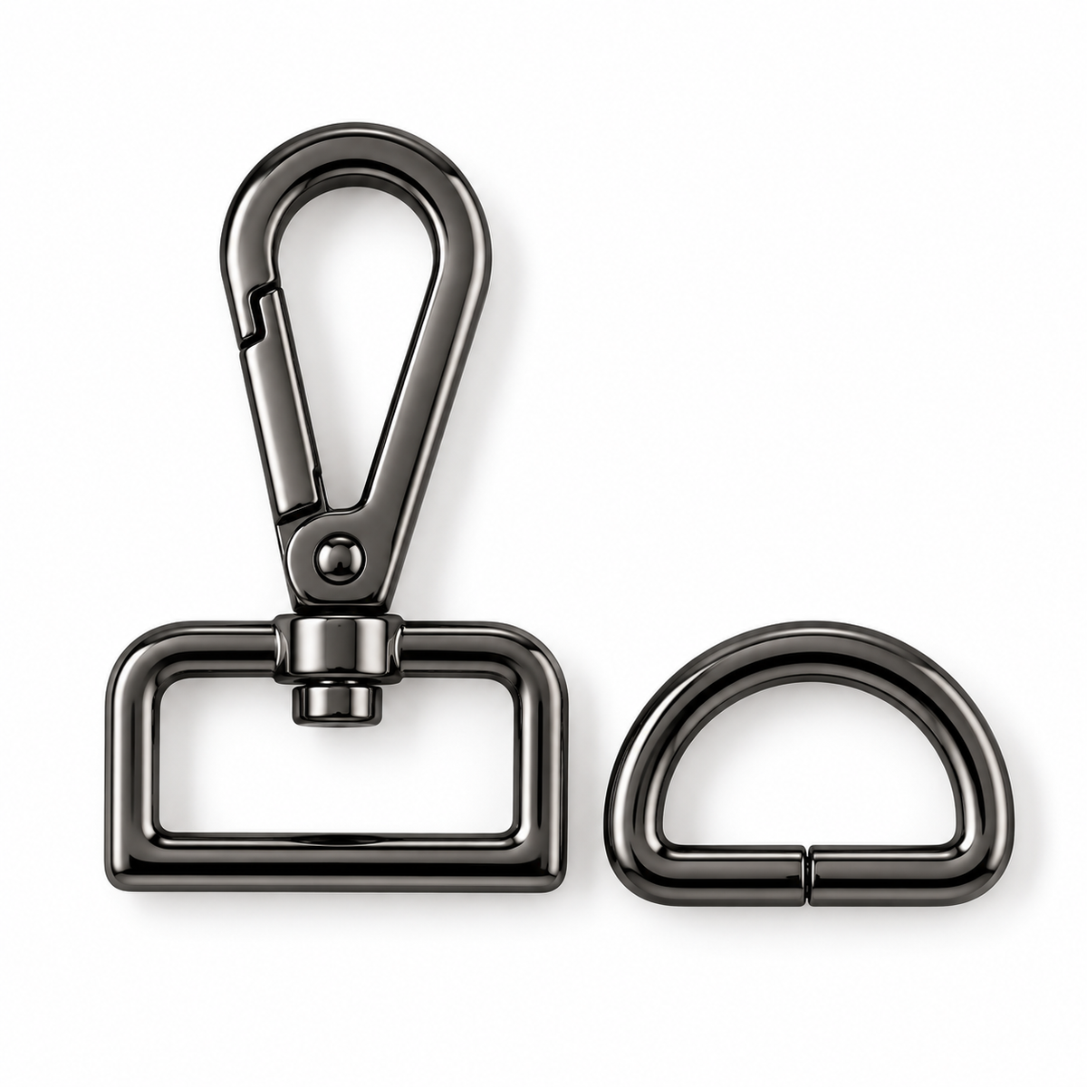 13mm Swivel Clasp & Matching D-Ring Sets | Bag Making Hardware