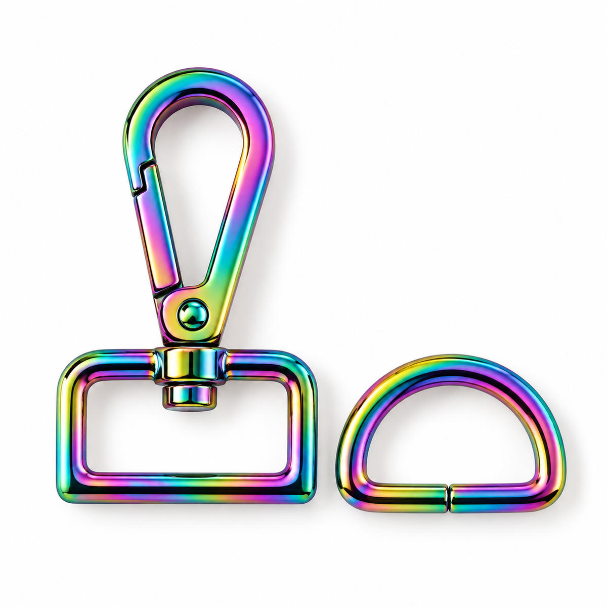 13mm Swivel Clasp & Matching D-Ring Sets | Bag Making Hardware