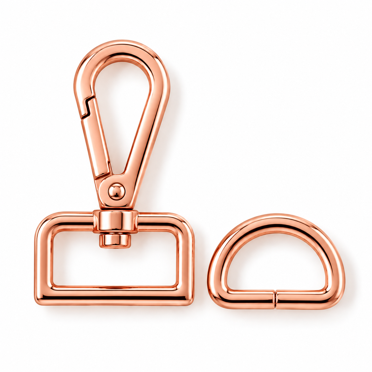 13mm Swivel Clasp & Matching D-Ring Sets | Bag Making Hardware