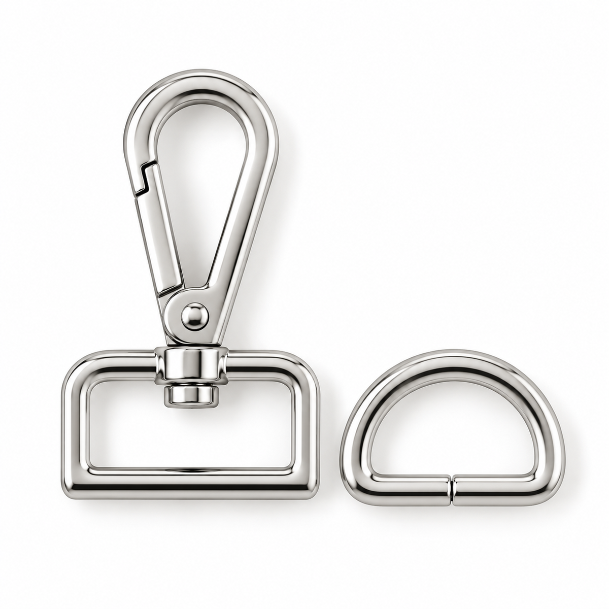 13mm Swivel Clasp & Matching D-Ring Sets | Bag Making Hardware