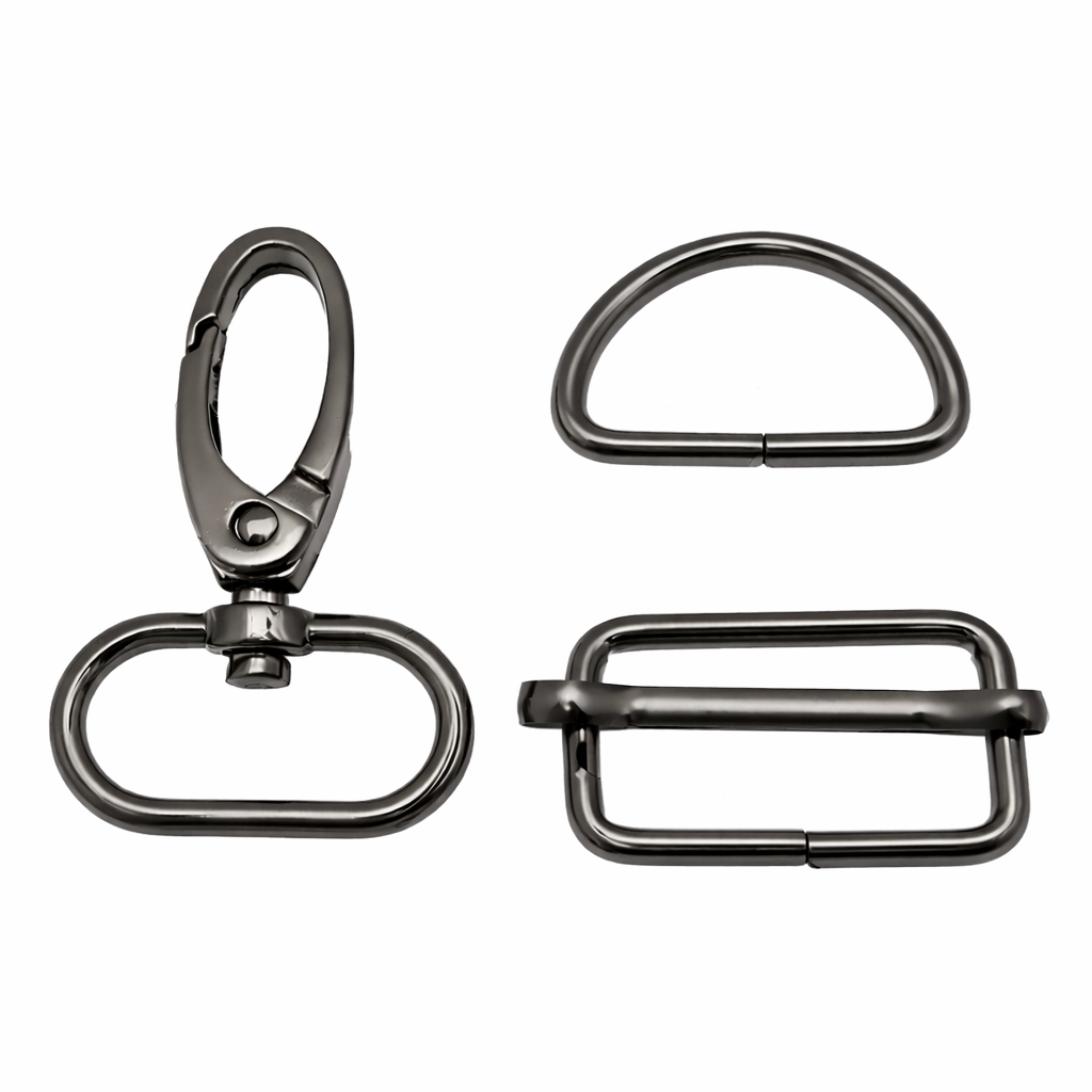 Sewing Hardware Set – Swivel Hook, D-Ring & Slider