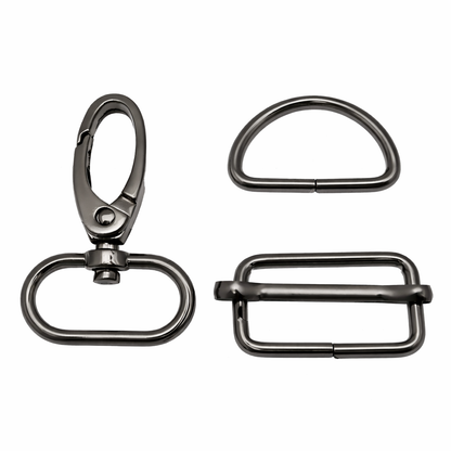 Sewing Hardware Set – Swivel Hook, D-Ring & Slider