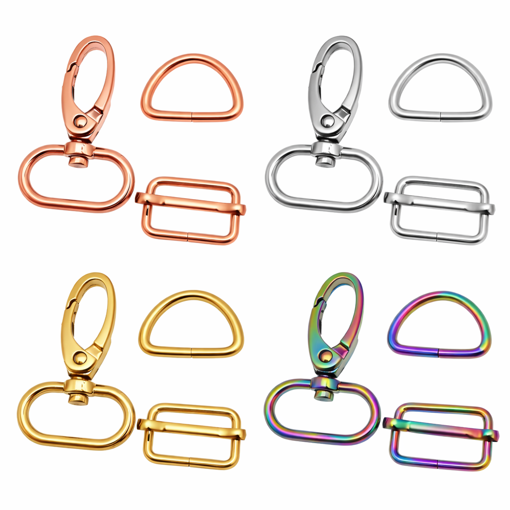 Sewing Hardware Set – Swivel Hook, D-Ring & Slider
