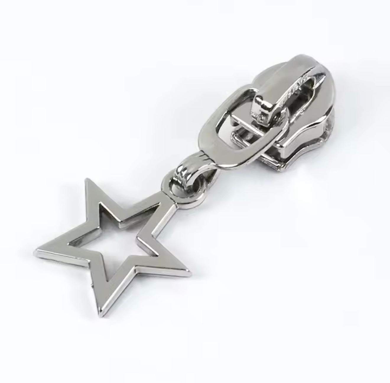 #5 Star Zipper Pull (Fits #5 Nylon Coil Zipper Tape, 1-Pack)