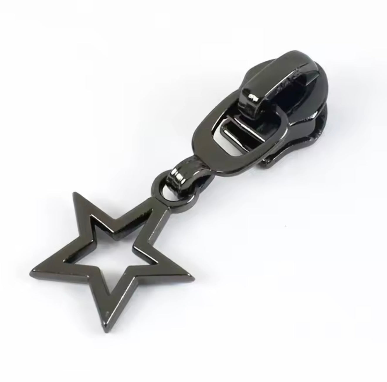 #5 Star Zipper Pull (Fits #5 Nylon Coil Zipper Tape, 1-Pack)