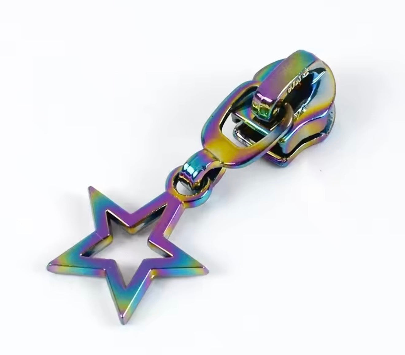 #5 Star Zipper Pull (Fits #5 Nylon Coil Zipper Tape, 1-Pack)
