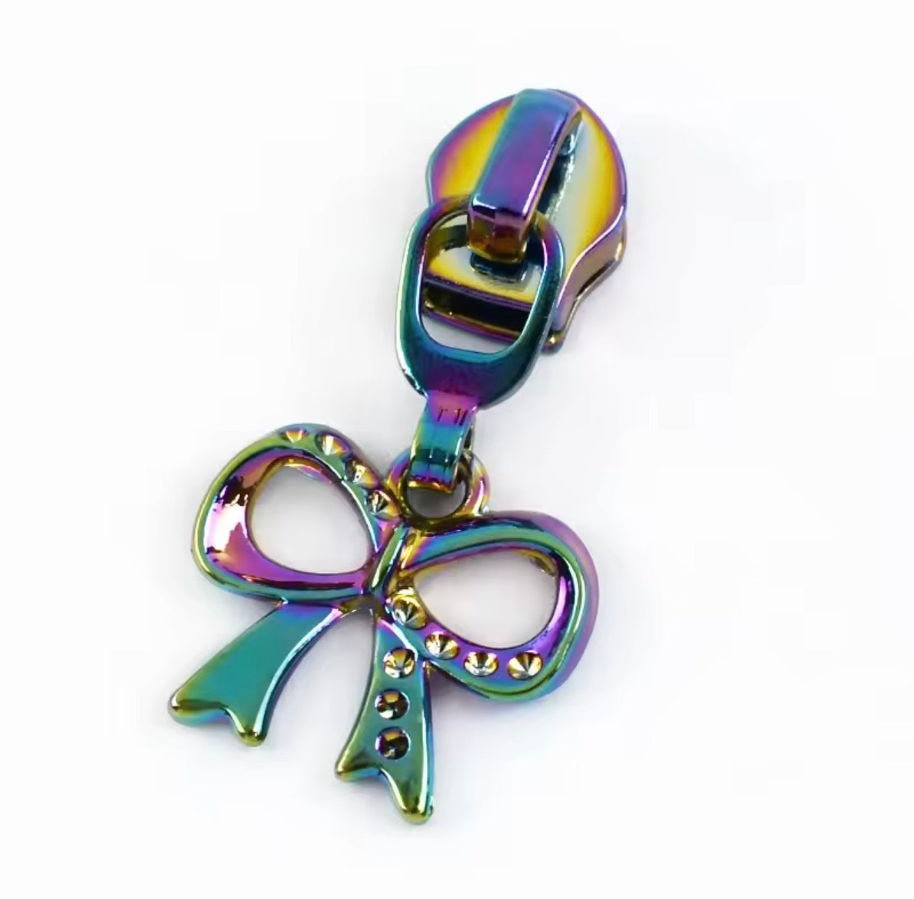 #5 Bow Zipper Pull (Fits #5 Nylon Coil Zipper Tape, 1-Pack)