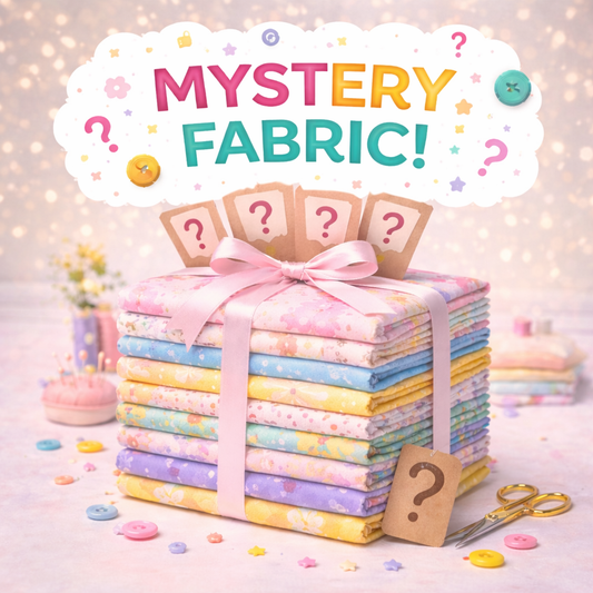 Mystery Fabric Bundle – 10 Fat Quarters