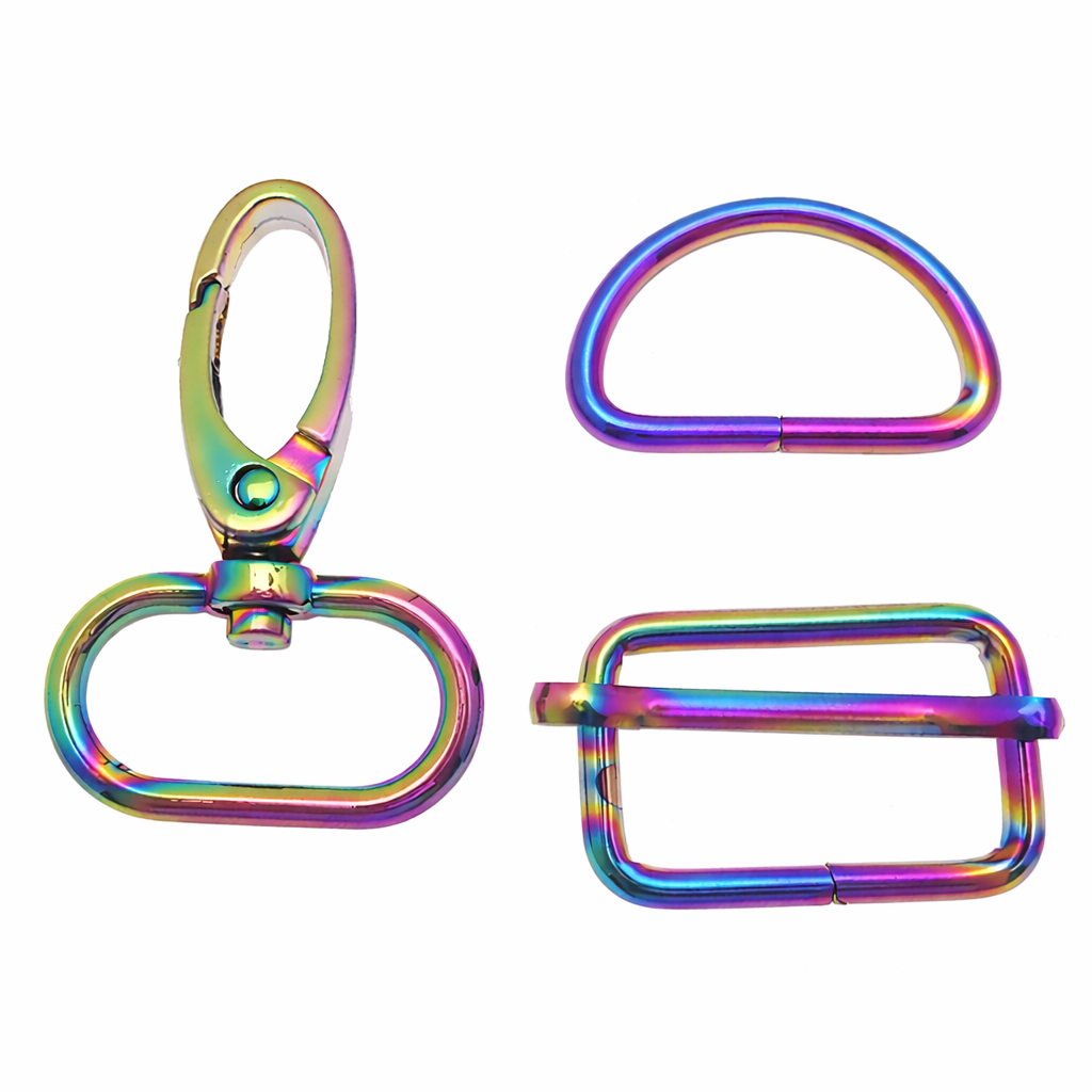 Sewing Hardware Set – Swivel Hook, D-Ring & Slider