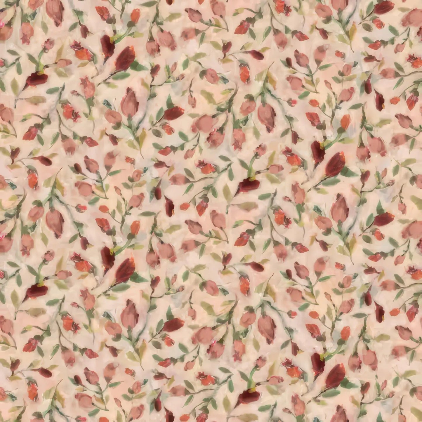 Flower Buds Fabric – Hydrangea Reverie