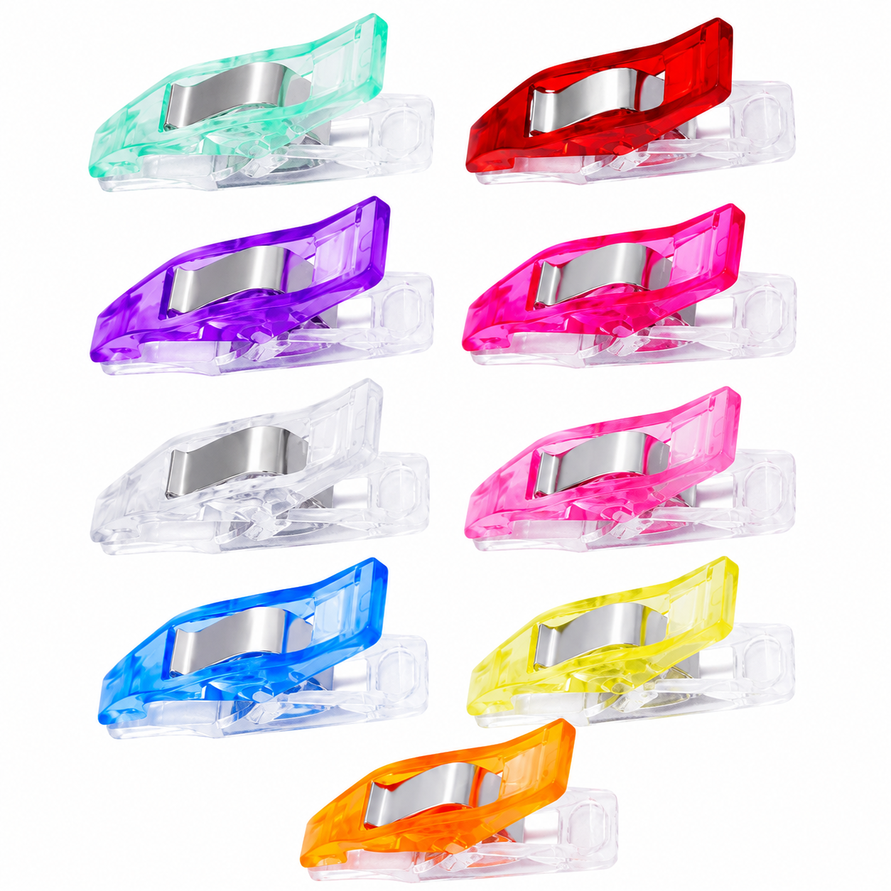 Mini Sewing Clips | Assorted Colors | Quilting & Craft Clips