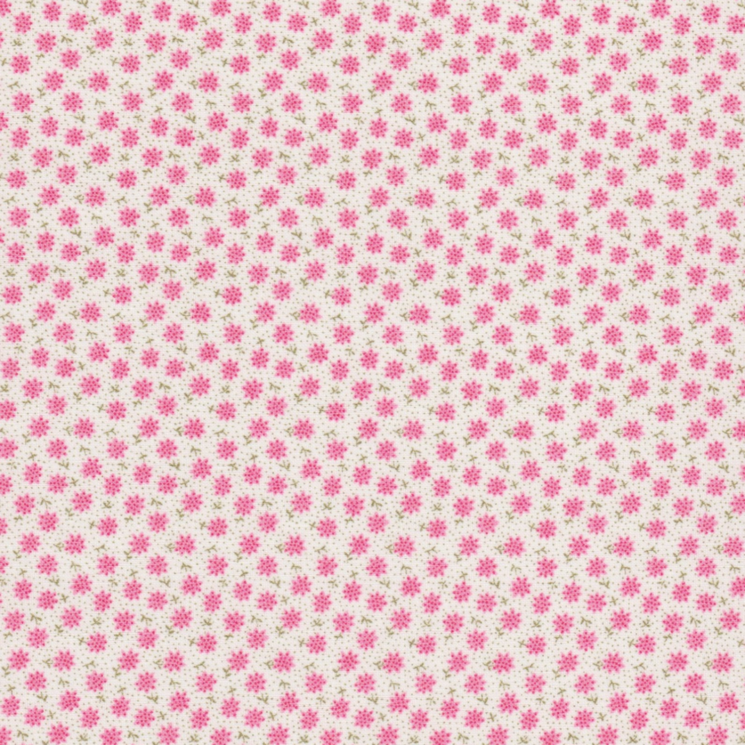 Vintage Miniatures – Pink Flowers Fabric – Zipjoy